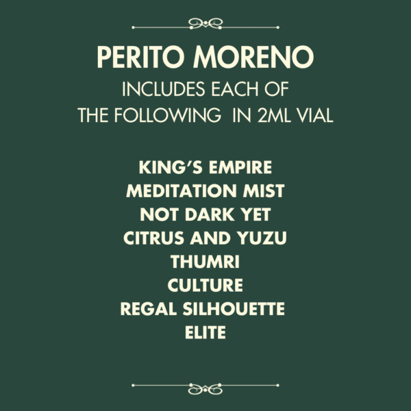 Perito Moreno Perfume Discovery Set of 8 - Image 2